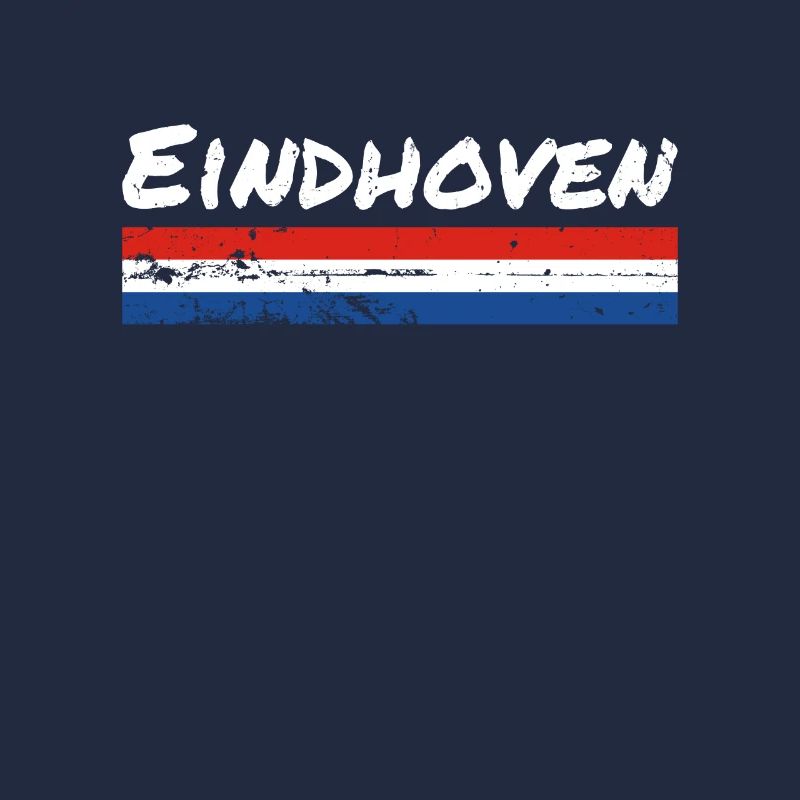 Eindhoven Pays-Bas Drapeau d’époque