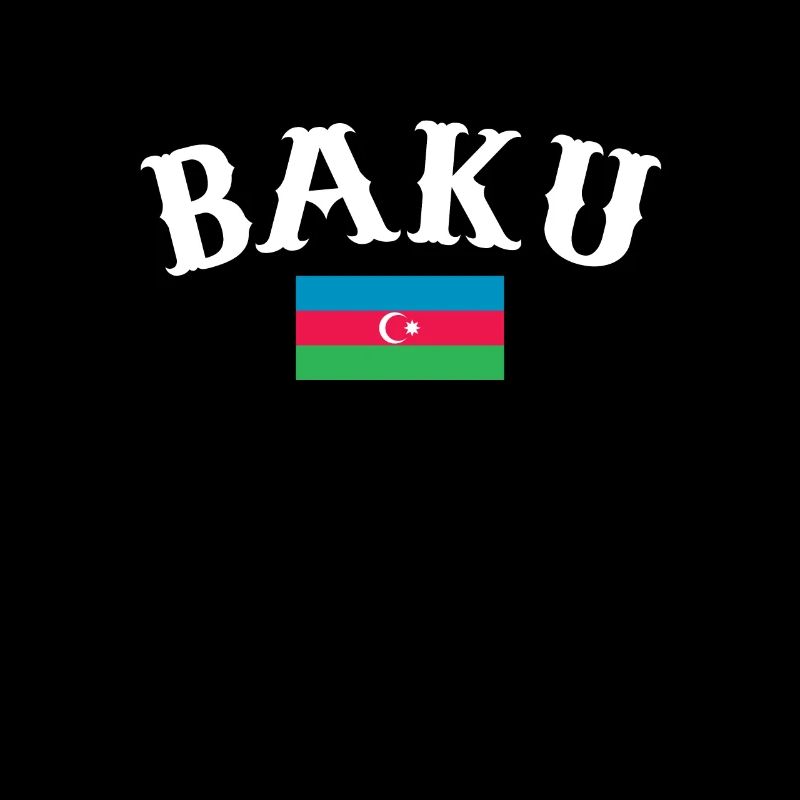 Bakou Azerbaïdjan Drapeau de l’Azerbaïdjan