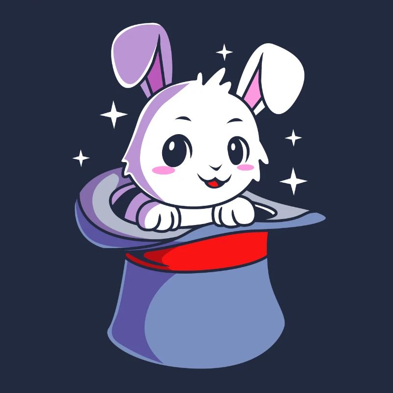 Magicien Sorcier Magicien Lapin