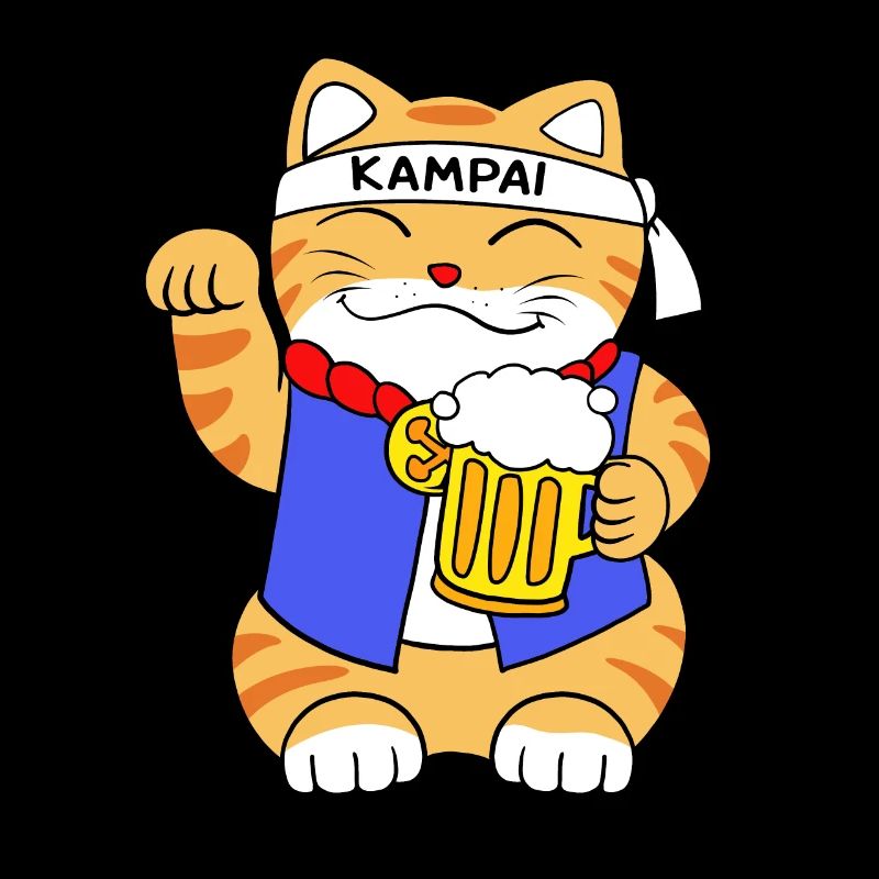 Maneki Neko Japan Glücksbringer