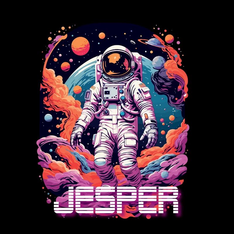 JESPER - Beau prénom de garçon avec astronaute cool