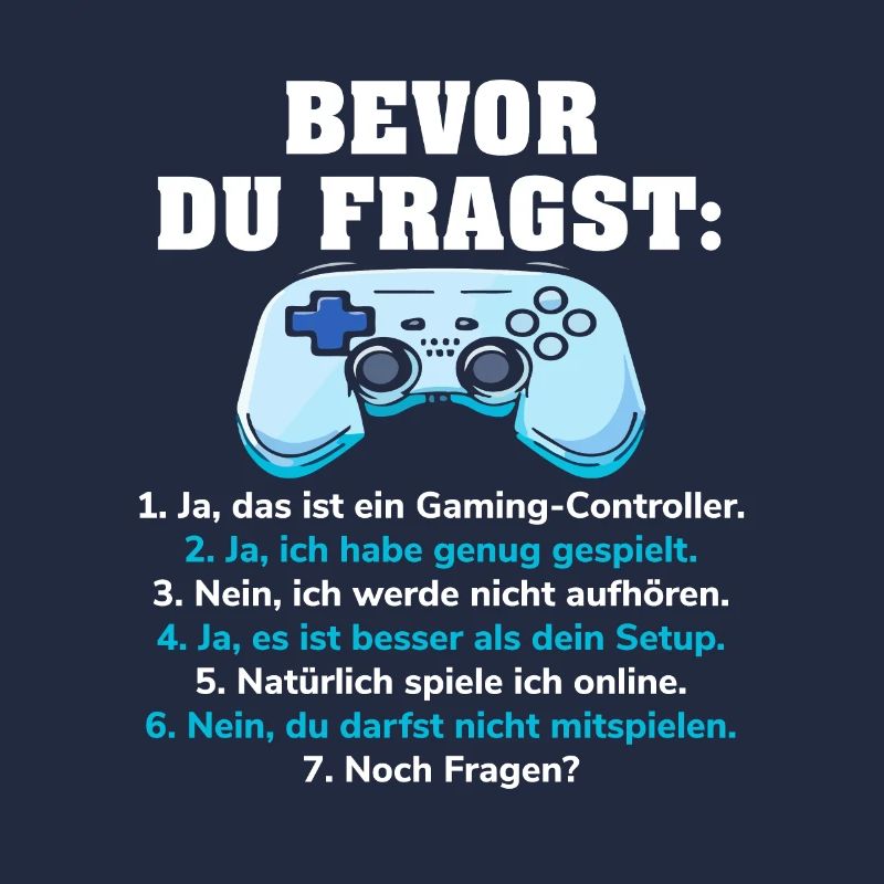 Bevor Du Fragst Gaming Controller Zocker