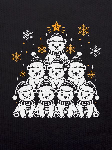 Christmas Tree Polar Bear