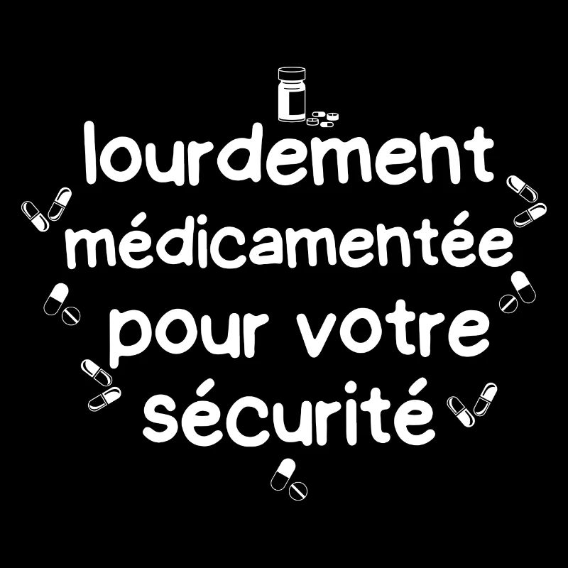 lourdement médicamentée