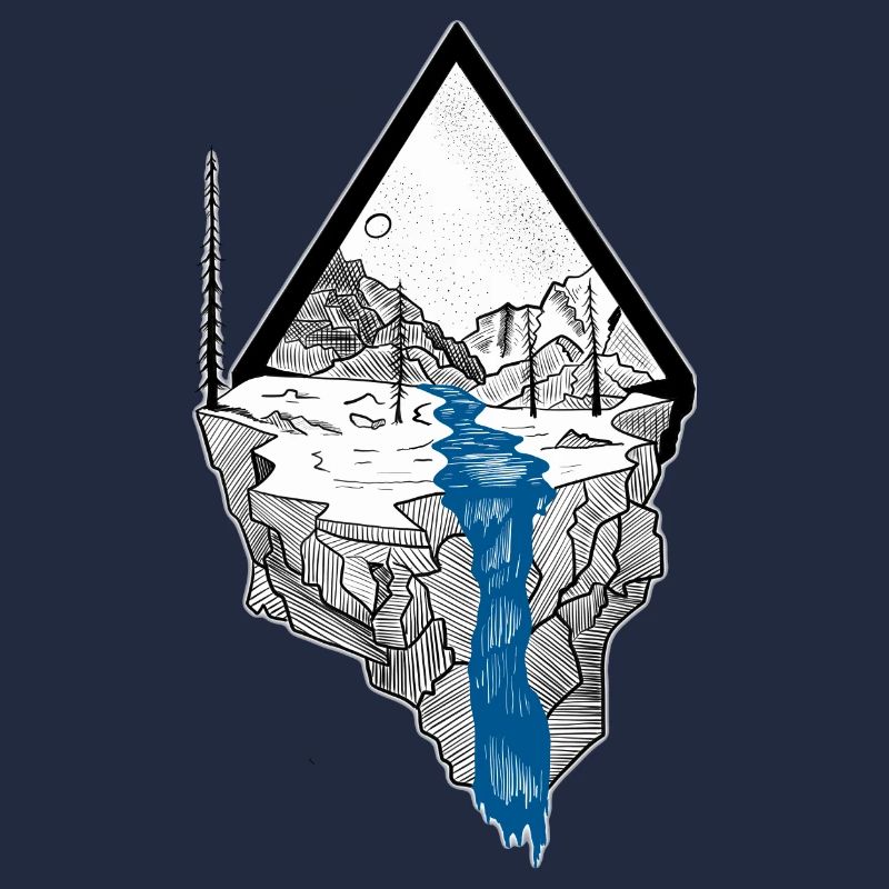 paysage avec montagnes