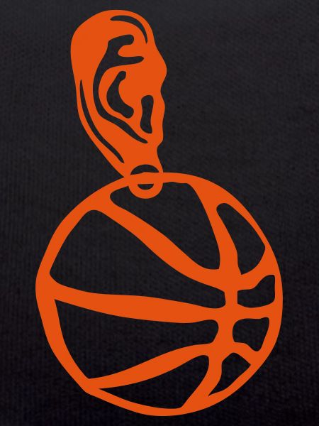 basketball earring ball