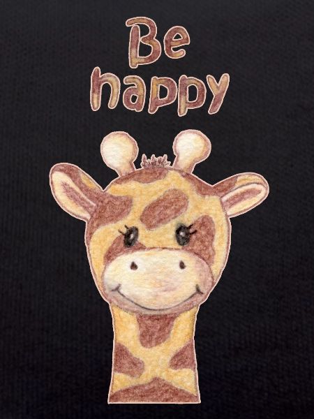 Giraffe be happy