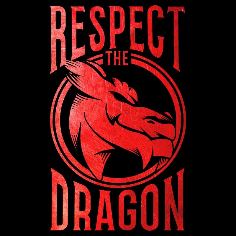 Drache Drachen Spruch Geschenk
