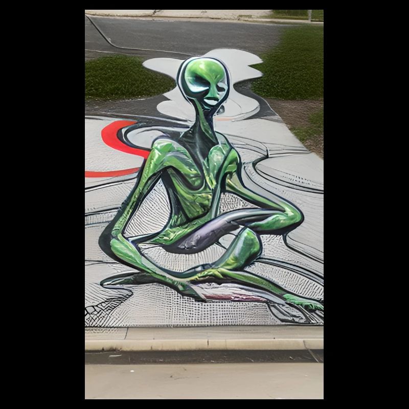Alien Yogateacher