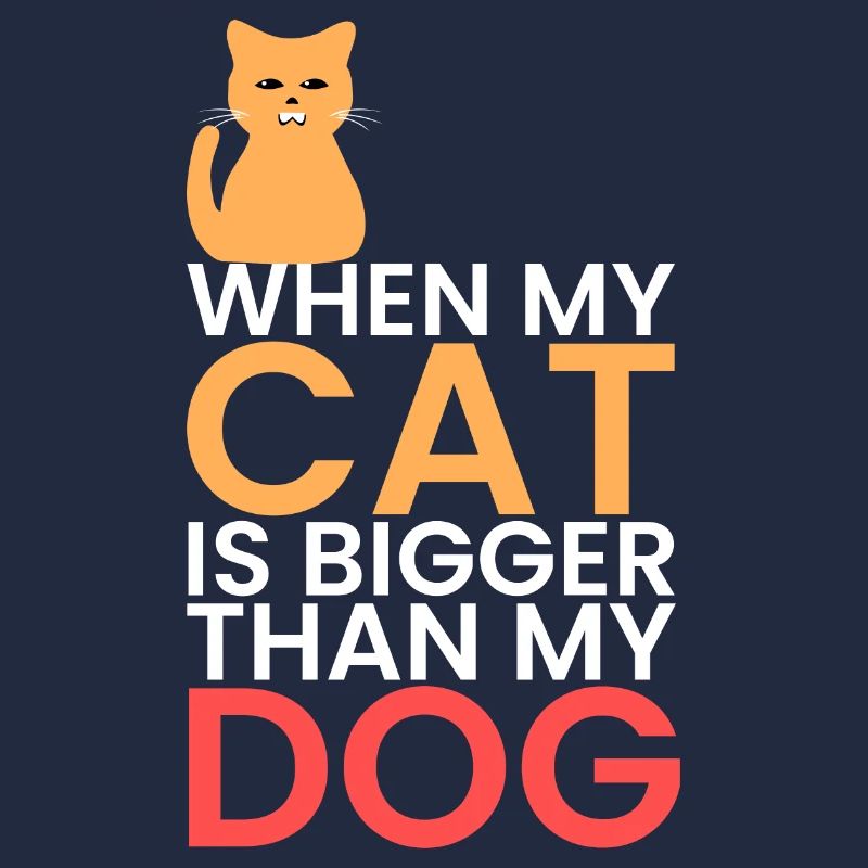mon chat est plus gros que les chiens