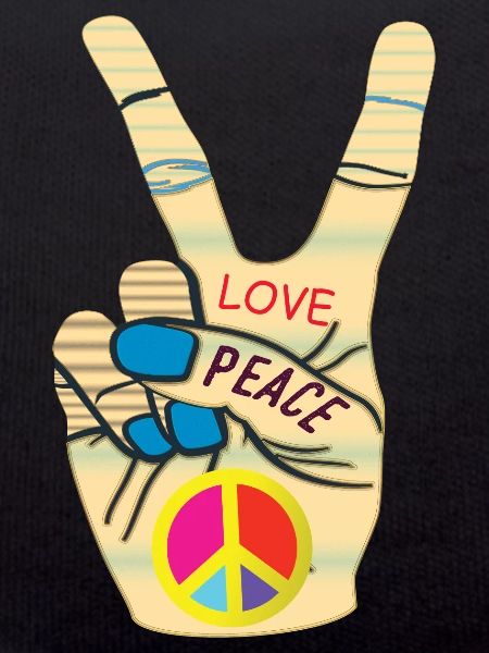 Peace Hand Love