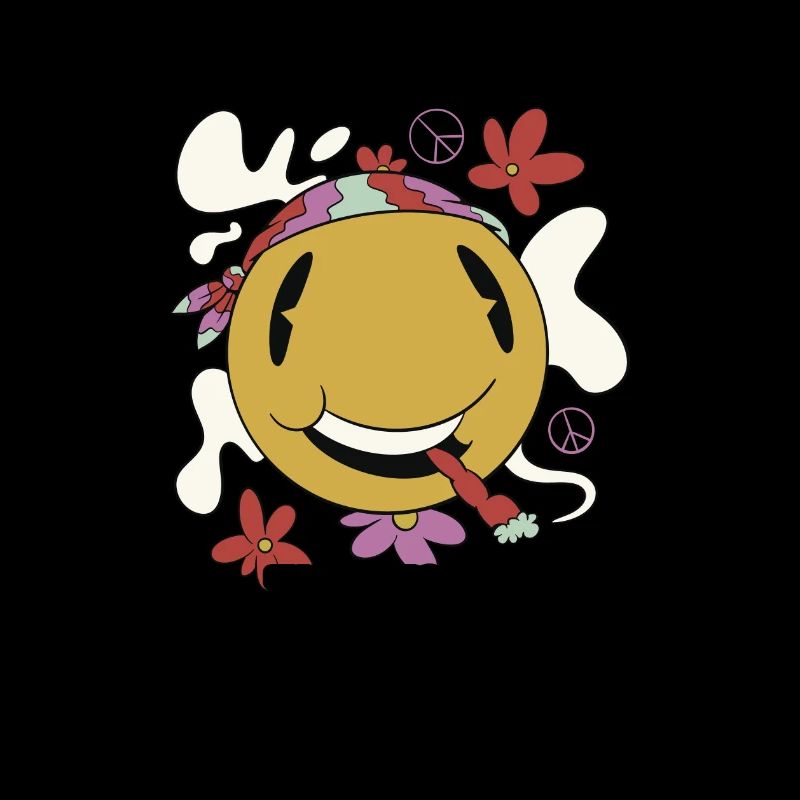 lustiger Hippie