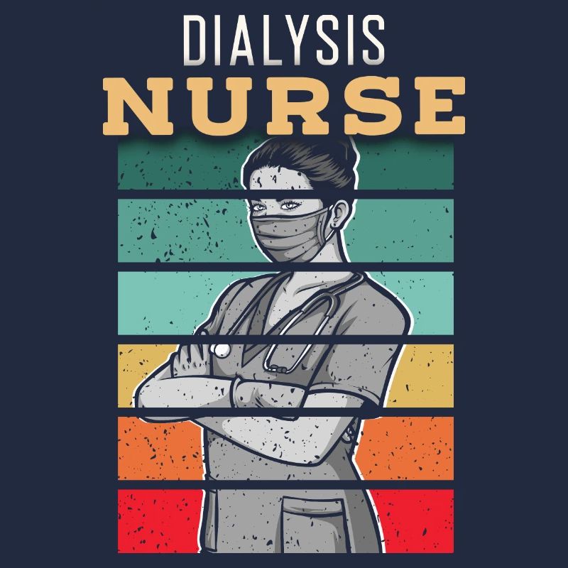 Dialysekrankenschwester - Retro - Hero - Frontliner