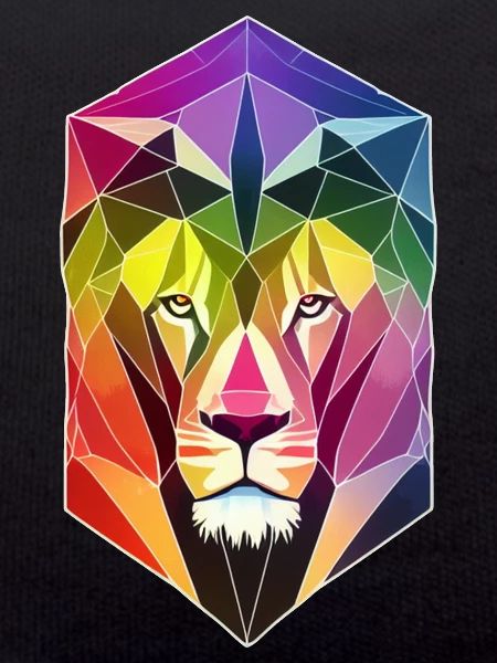 Lion's Head - geometric shape