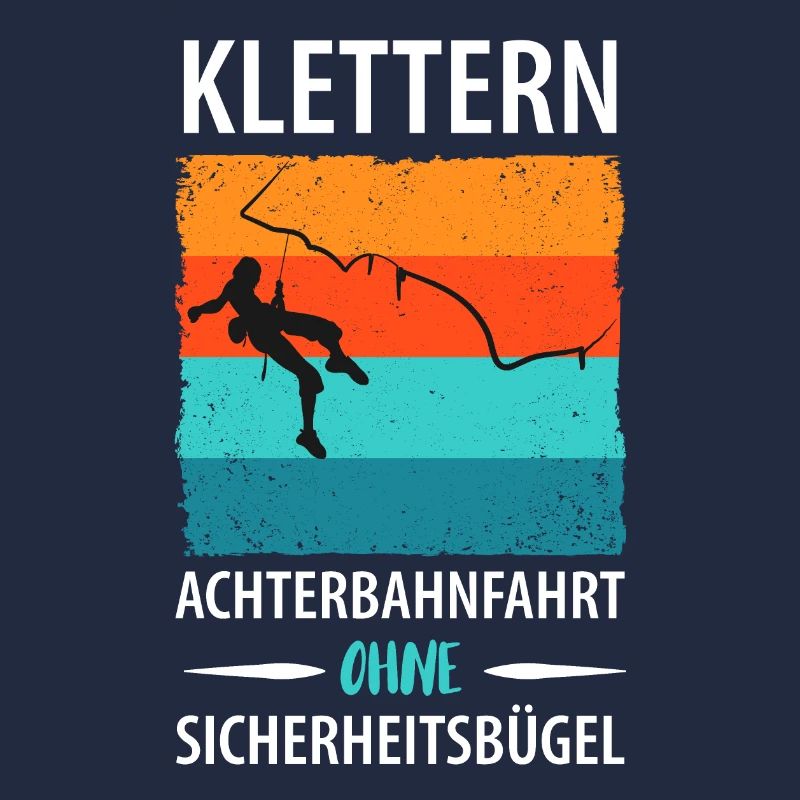 Klettern Achterbahnfahrt ohne Sicherheitsbügel