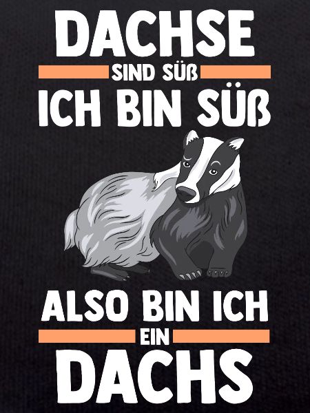 Tiermotiv Dachs