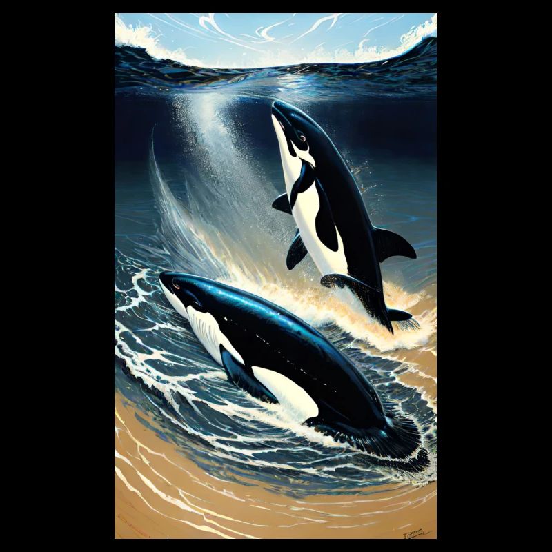Orca | Wal | Killerwal | Meerestier | Ozean