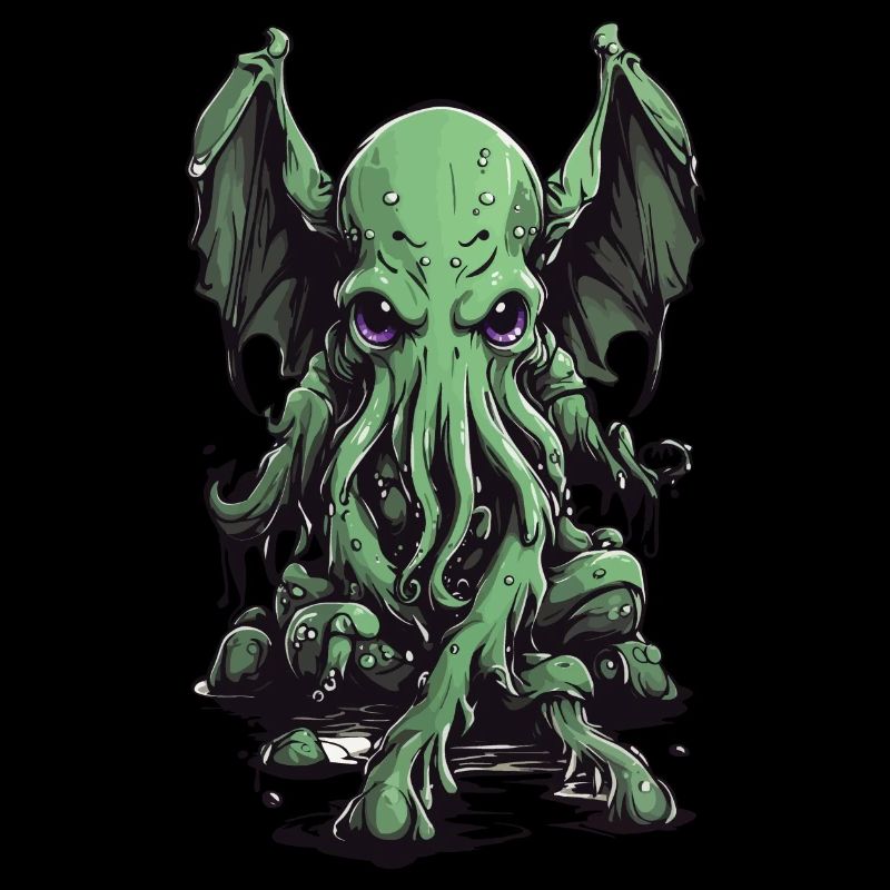 Slimy Halloween Cthulhu Tentacles Monster