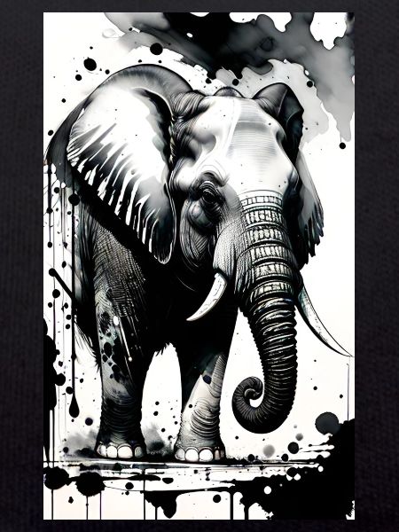 Elegant elephant pride