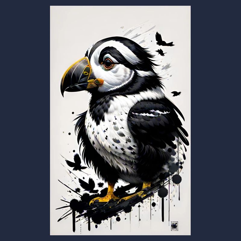 Mignon bébé pingouin