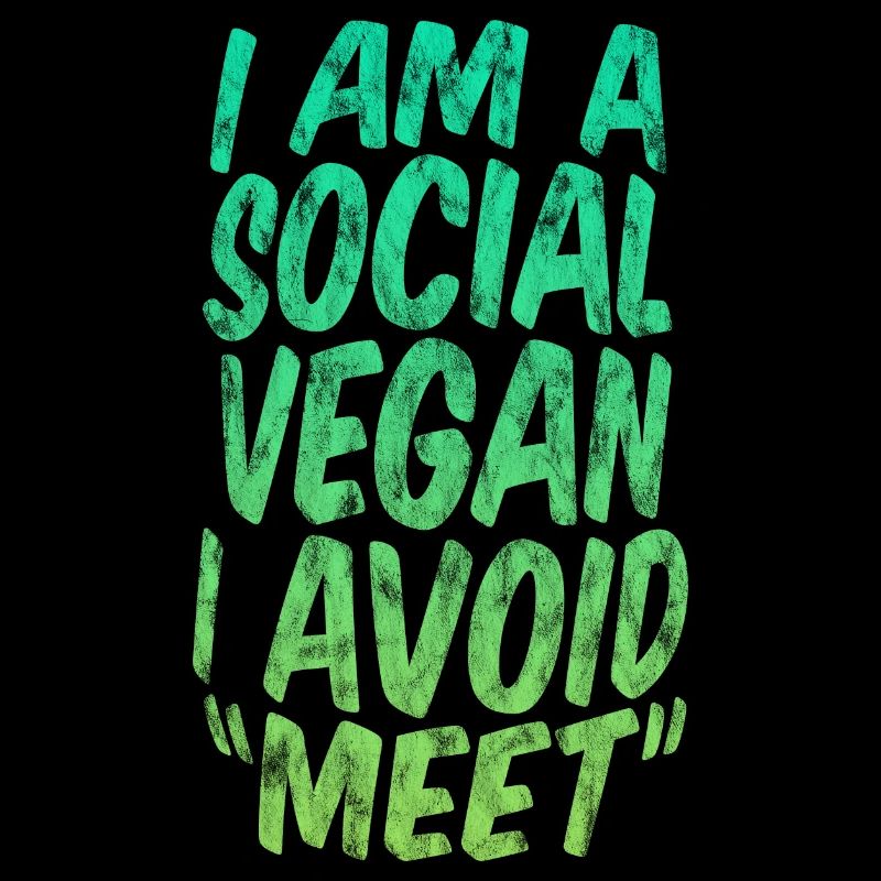 I Am A Social Vegan I Avoid Meet 3