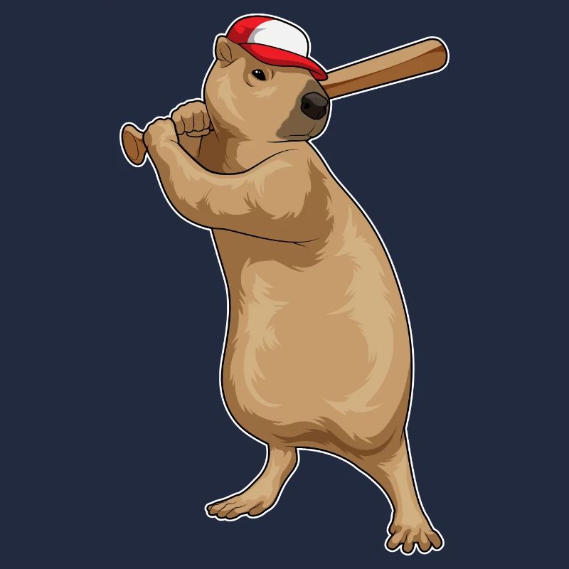 Batte de baseball Capybara