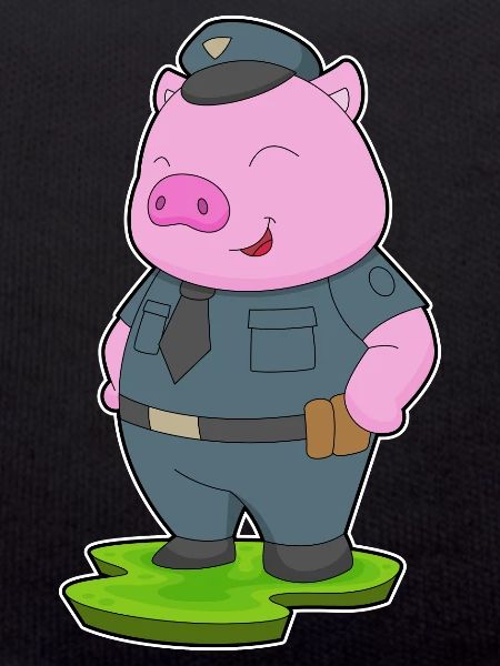 Pig Policeman Police