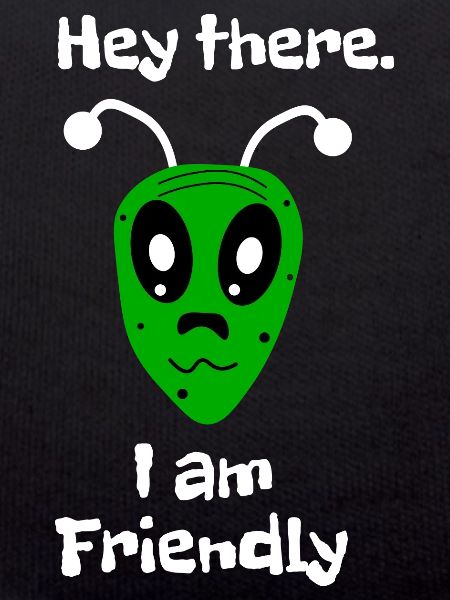 Hey there I'm friendly