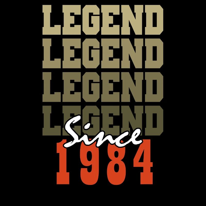 Cadeau 40e Anniversaire Vintage Né un mois de 1984