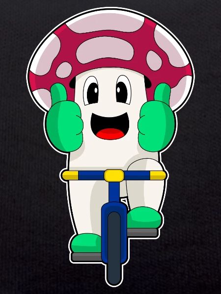 Mushroom Bicycle