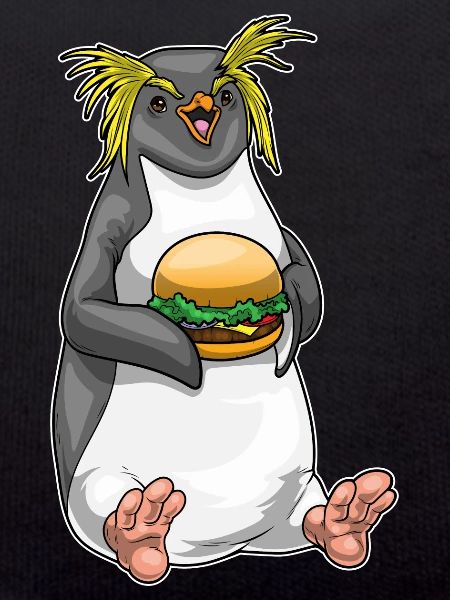 Pinguin Cheeseburger