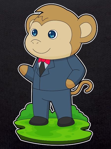 Monkey Groom Wedding Suit
