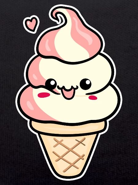 Cartoon Eiscreme