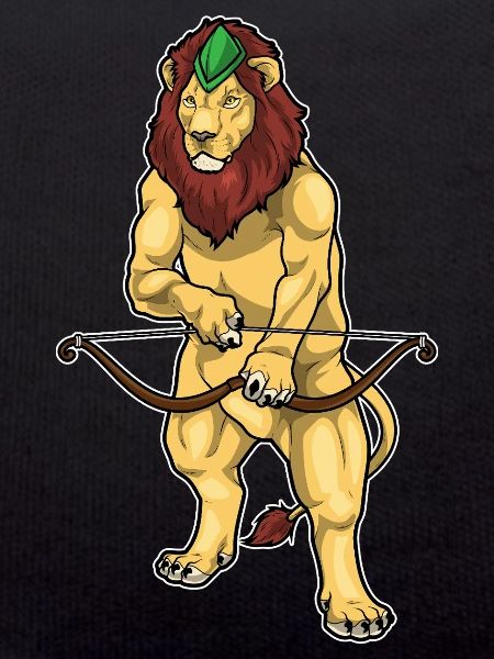 Lion Archer Bow