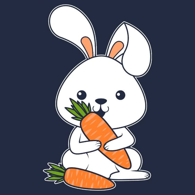Bunny Vegetable Carrot Easter Bunny Gift
