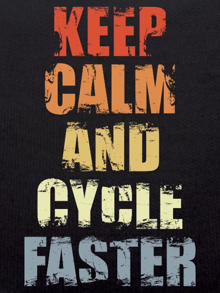 Calm cyclist