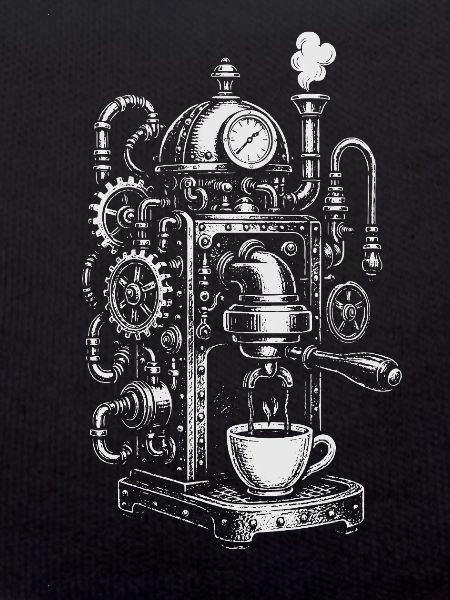 Steampunk Espresso Machine