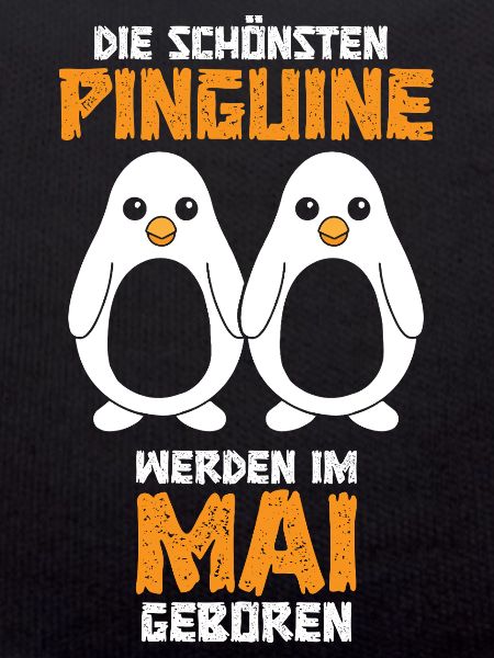 May Birthday Penguin Saying Funny