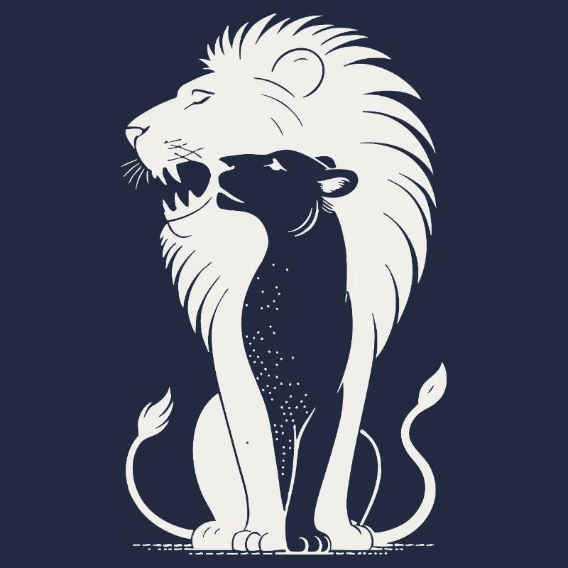 Silhouette du Lion Royal