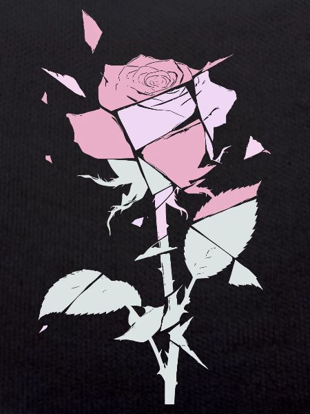 Pastel Rose Fragments