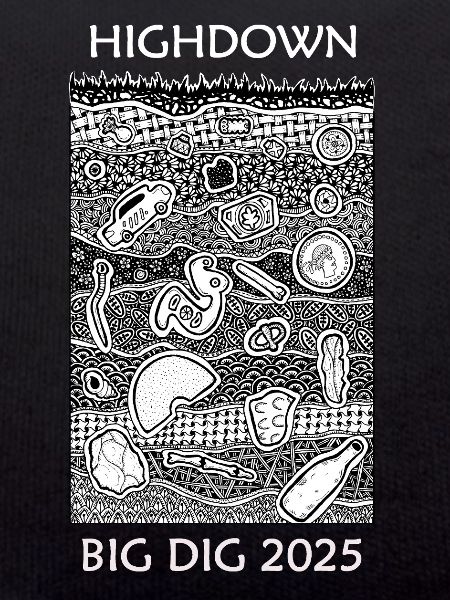 Big Dig 2025 Doodle-Kunstwerk