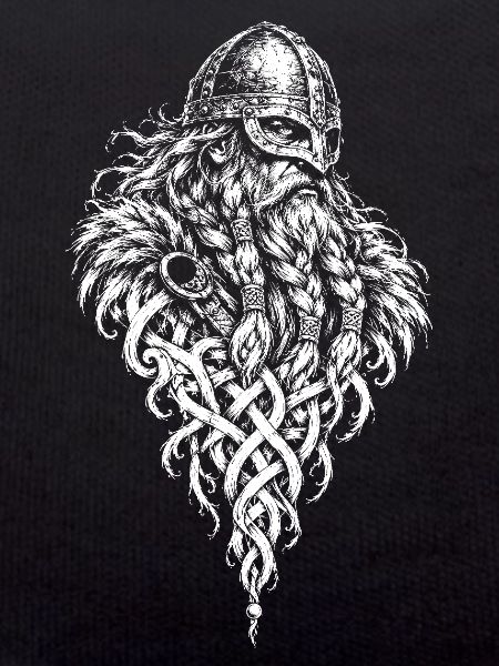 Der Wikinger – Bart aus Flechtwerk