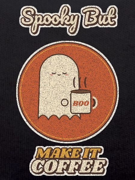 Gruselig, aber mach es Kaffee-Geist
