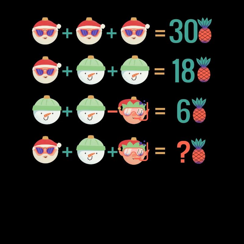 Christmas Math Quiz Math Teacher Christmas à July