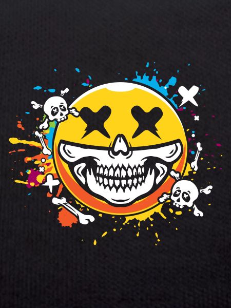 Smiley skull