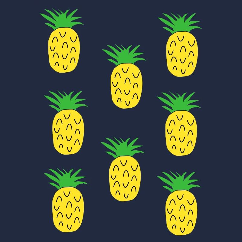 Pineapple pattern