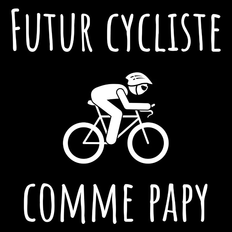 futur cycliste comme papy cadeau garçon velo