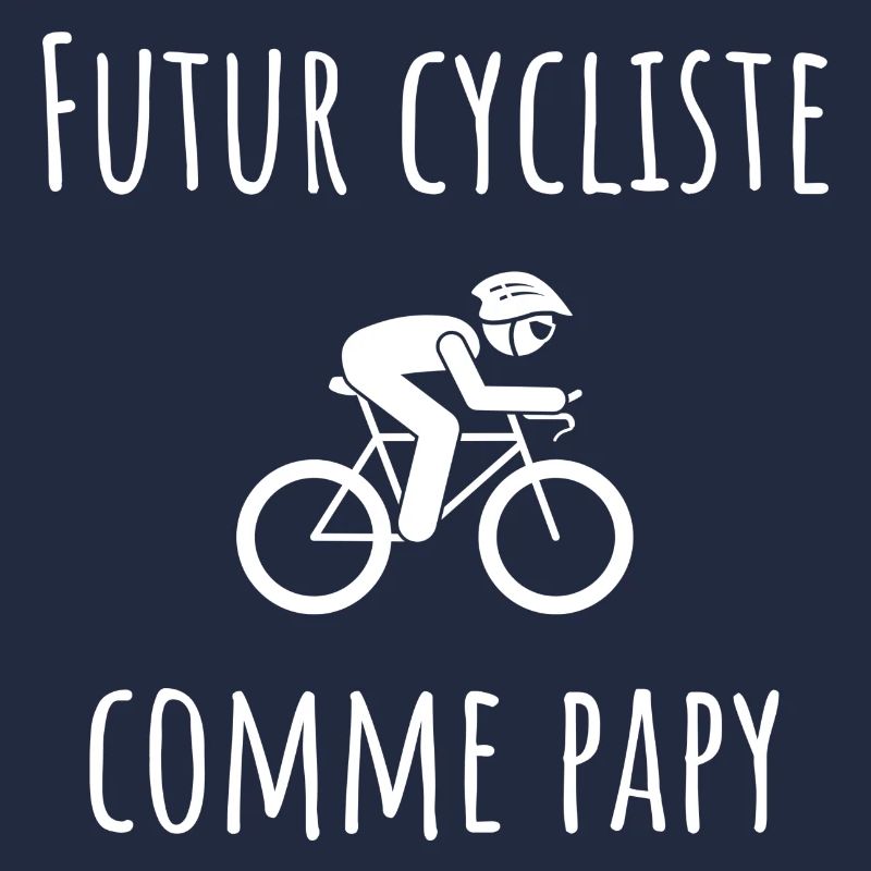 futur cycliste comme papy cadeau garçon velo