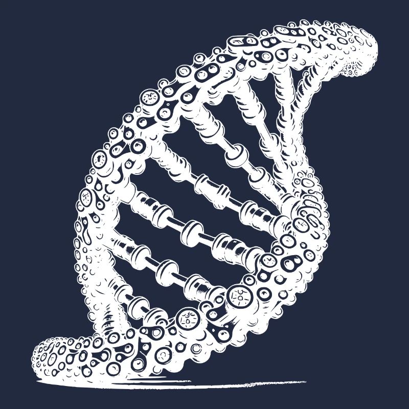 DNA Technique Chain Twisted Chain Links