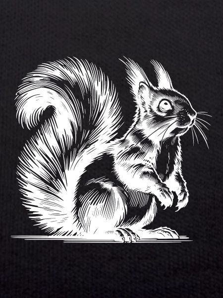 Squirrel Pencil Kids Drawing